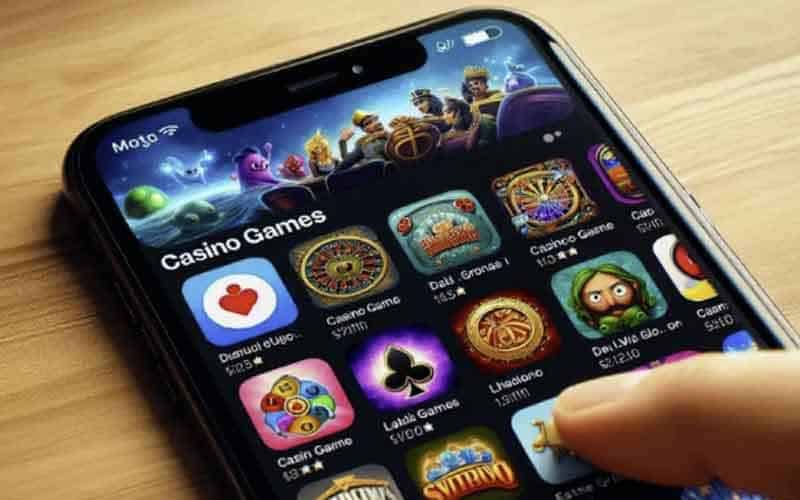 Casino apps on phone